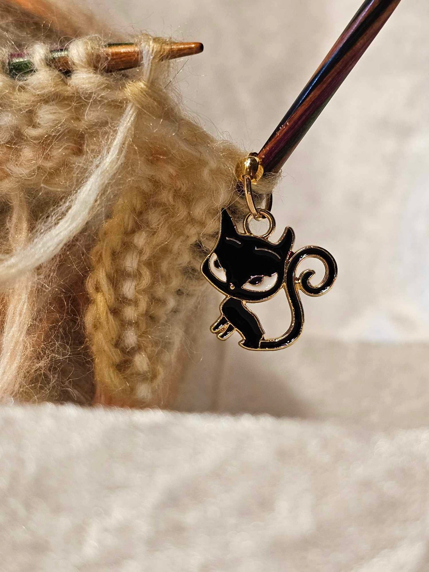 Grinete Pusekatt maskemarkør