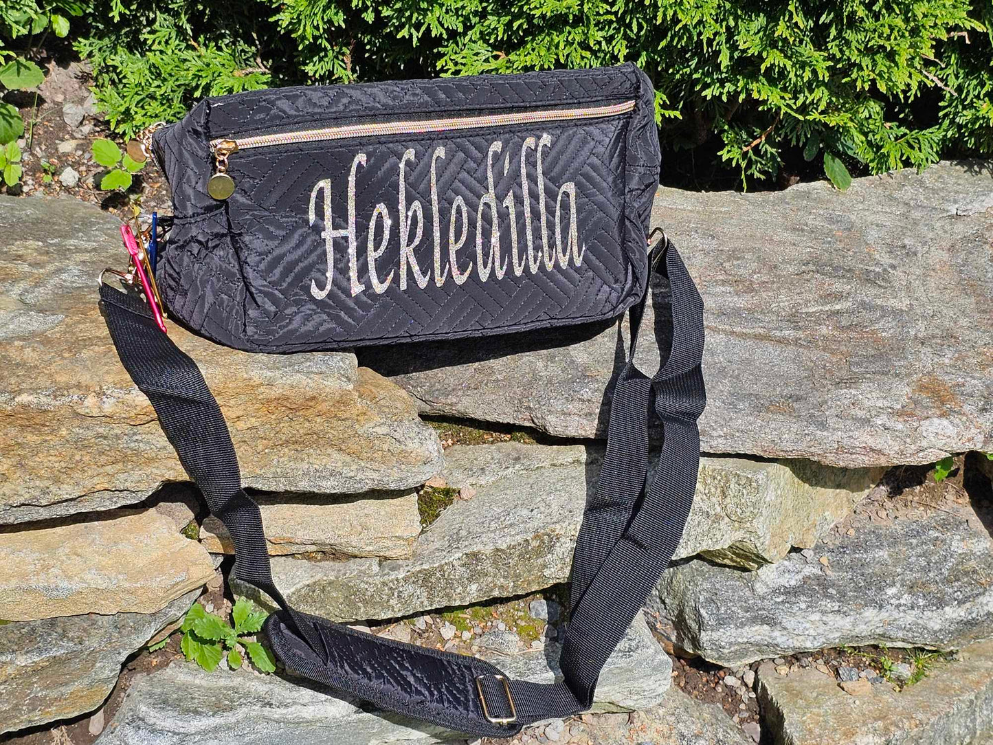 Veske til hekleprosjektene dine